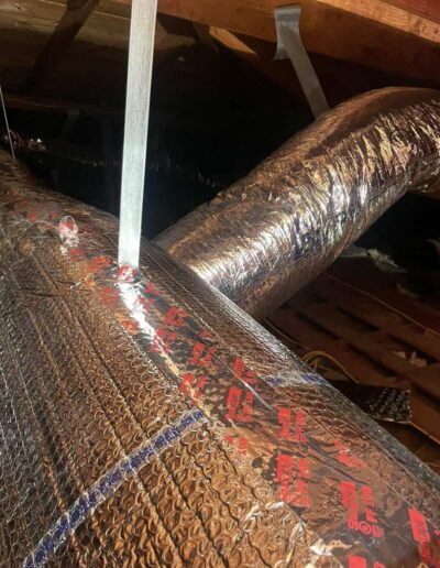 American Standard Two Stage Gas Heat with New Ductwork #4